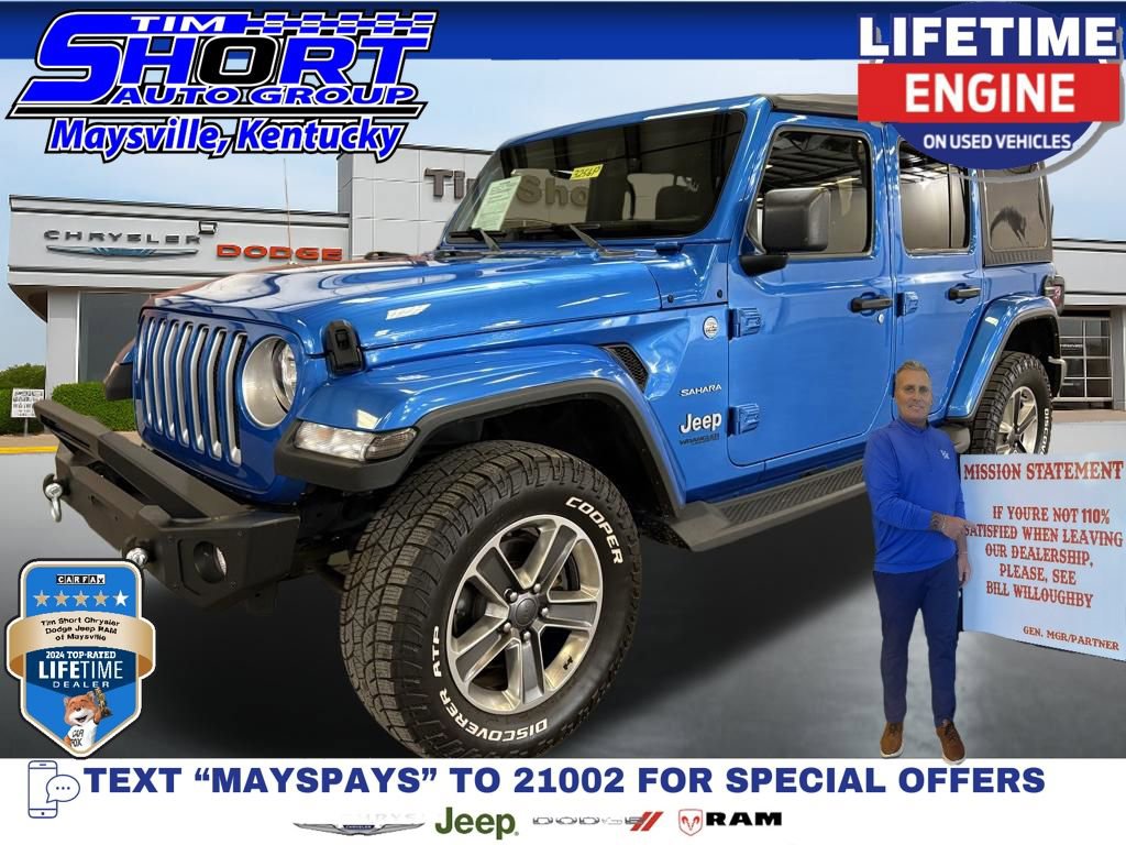 Used 2022 Jeep Wrangler Unlimited Sahara