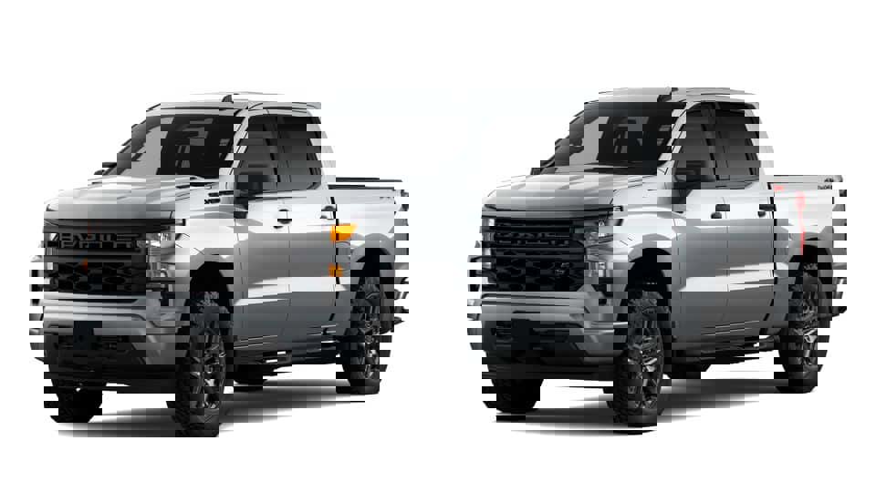 New 2026 Chevrolet Silverado 1500 Custom w/ Turbomax Blackout Package image 3