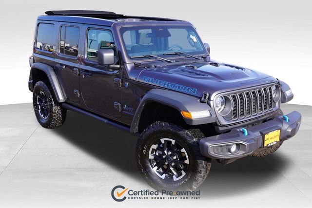 Certified 2025 Jeep Wrangler Unlimited Rubicon 4xe w/ Convenience Group