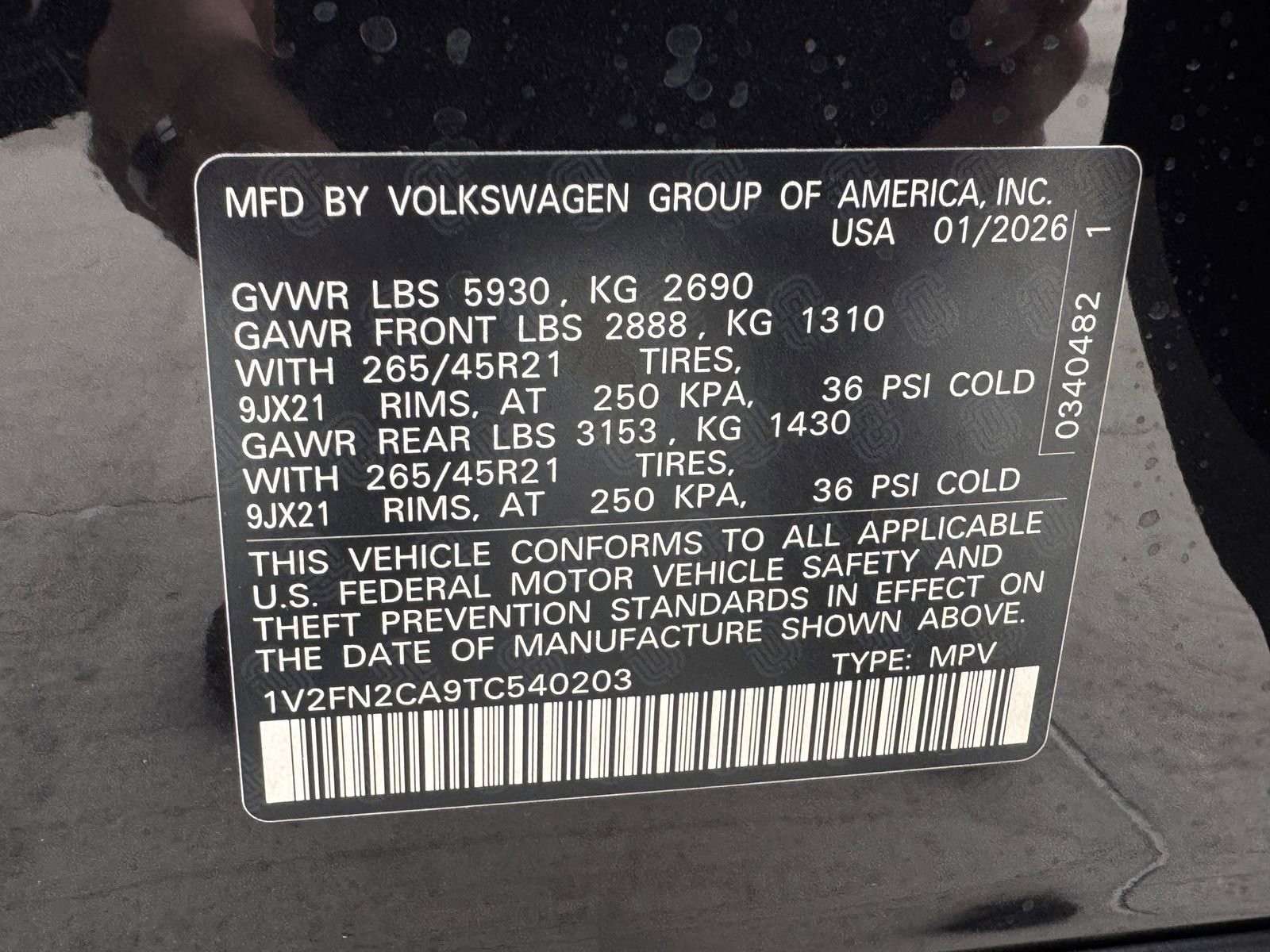 New 2026 Volkswagen Atlas SEL Premium R-Line image 29