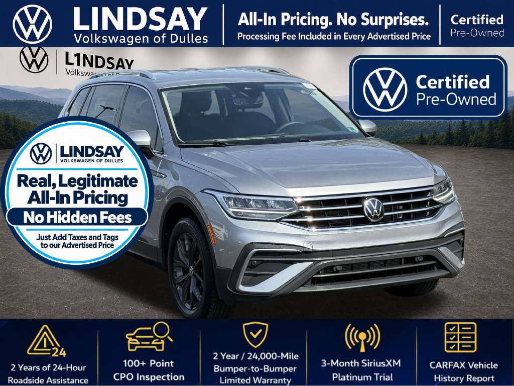 Used 2022 Volkswagen Tiguan SE