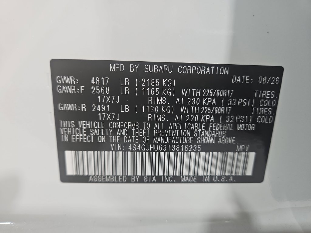 New 2026 Subaru Crosstrek 2.5i Wilderness AWD/4WD image 29