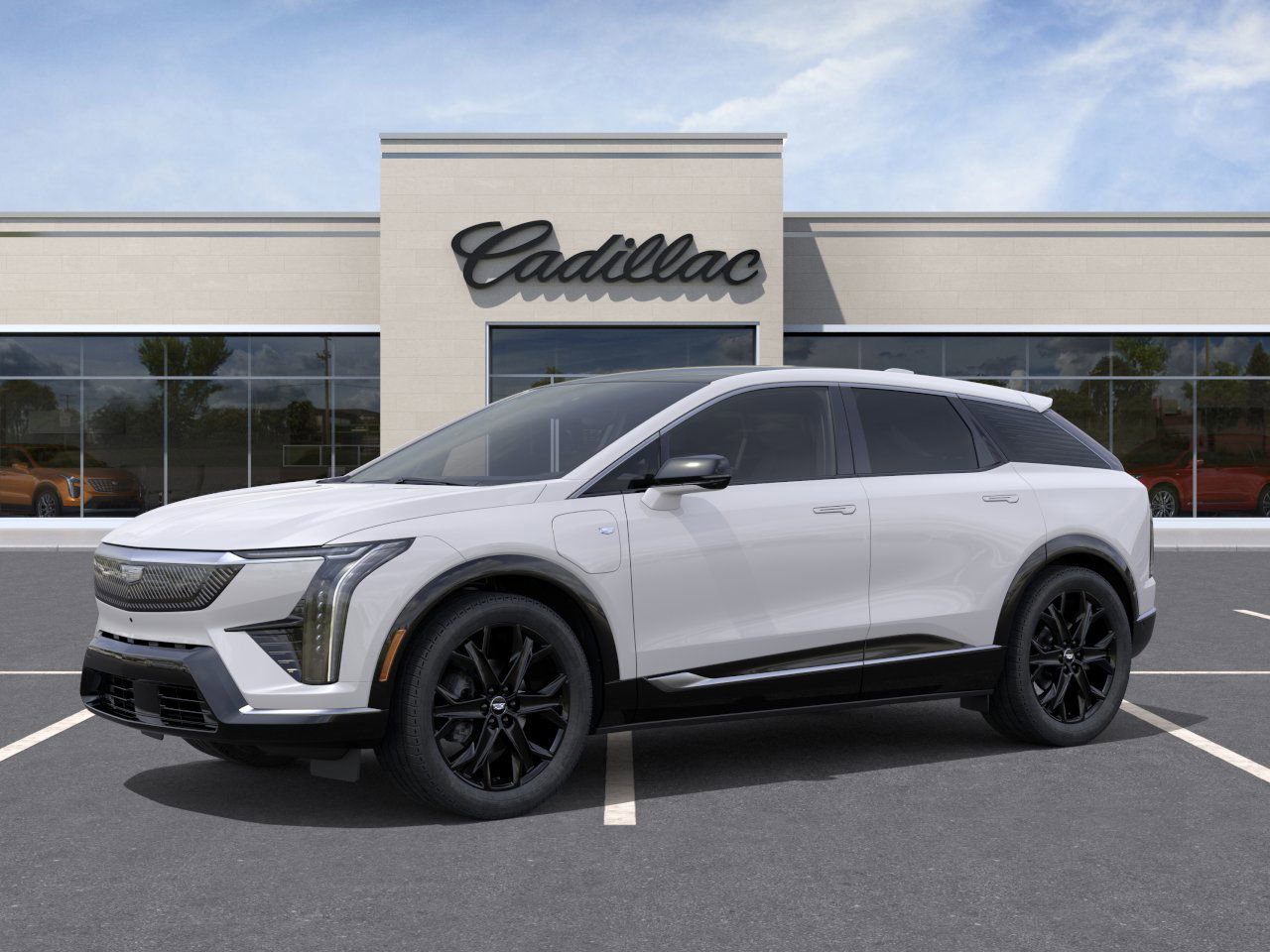 New 2025 Cadillac Optiq Luxury 1 w/ LPO, ONYX Package image 2