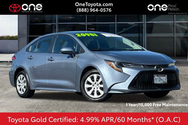 Certified 2022 Toyota Corolla LE