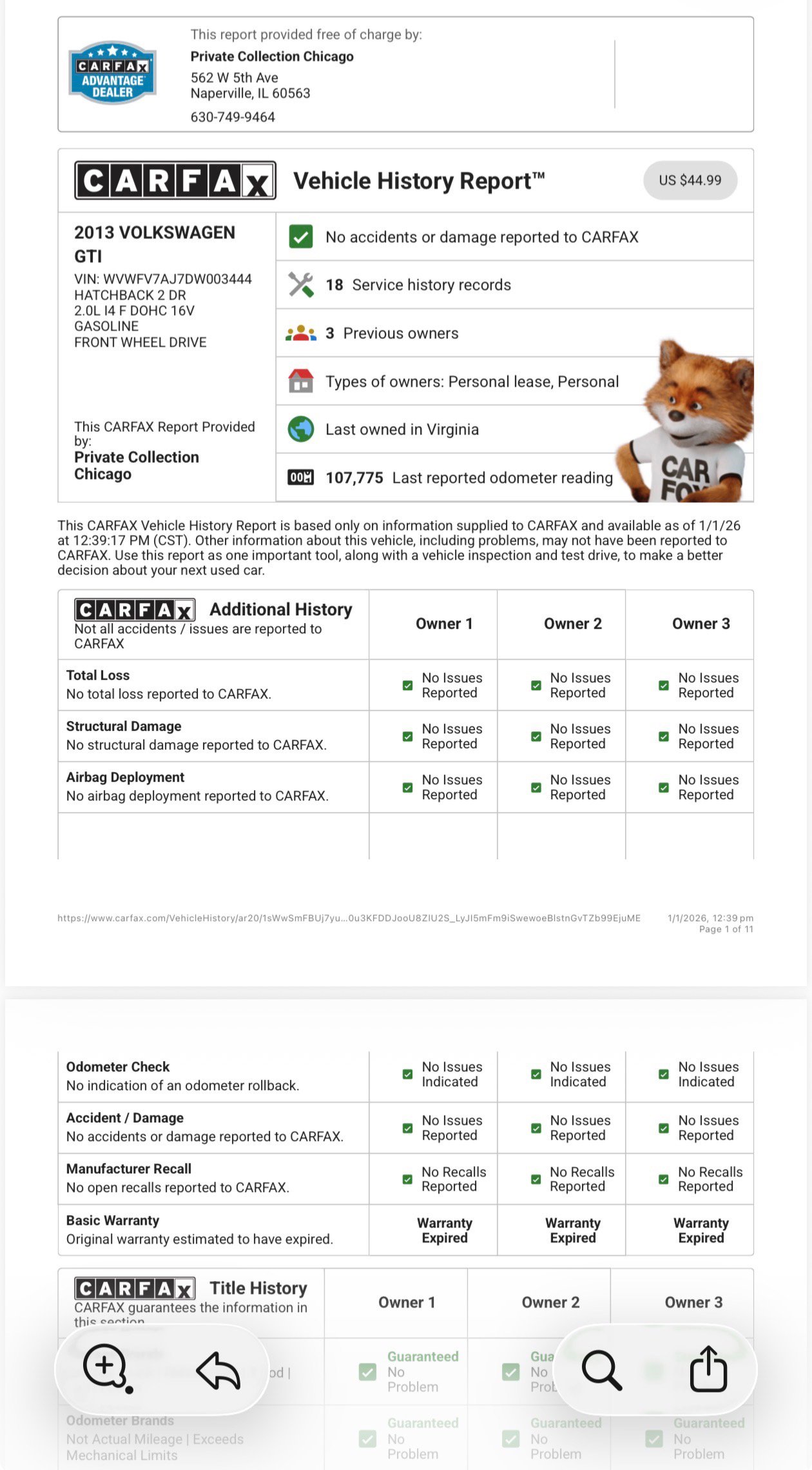 Used 2013 Volkswagen GTI Autobahn image 22