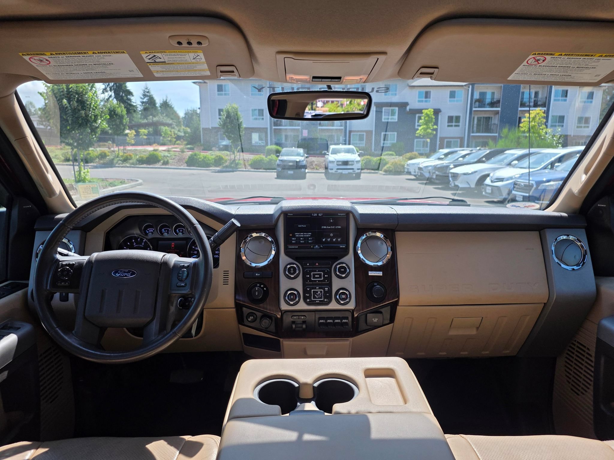 Used 2015 Ford F250 Lariat w/ Chrome Package AWD/4WD image 13