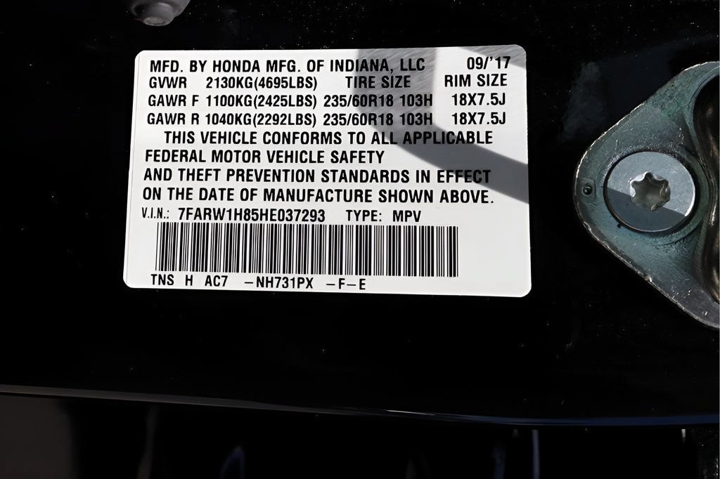 Used 2017 Honda CR-V EX-L image 34