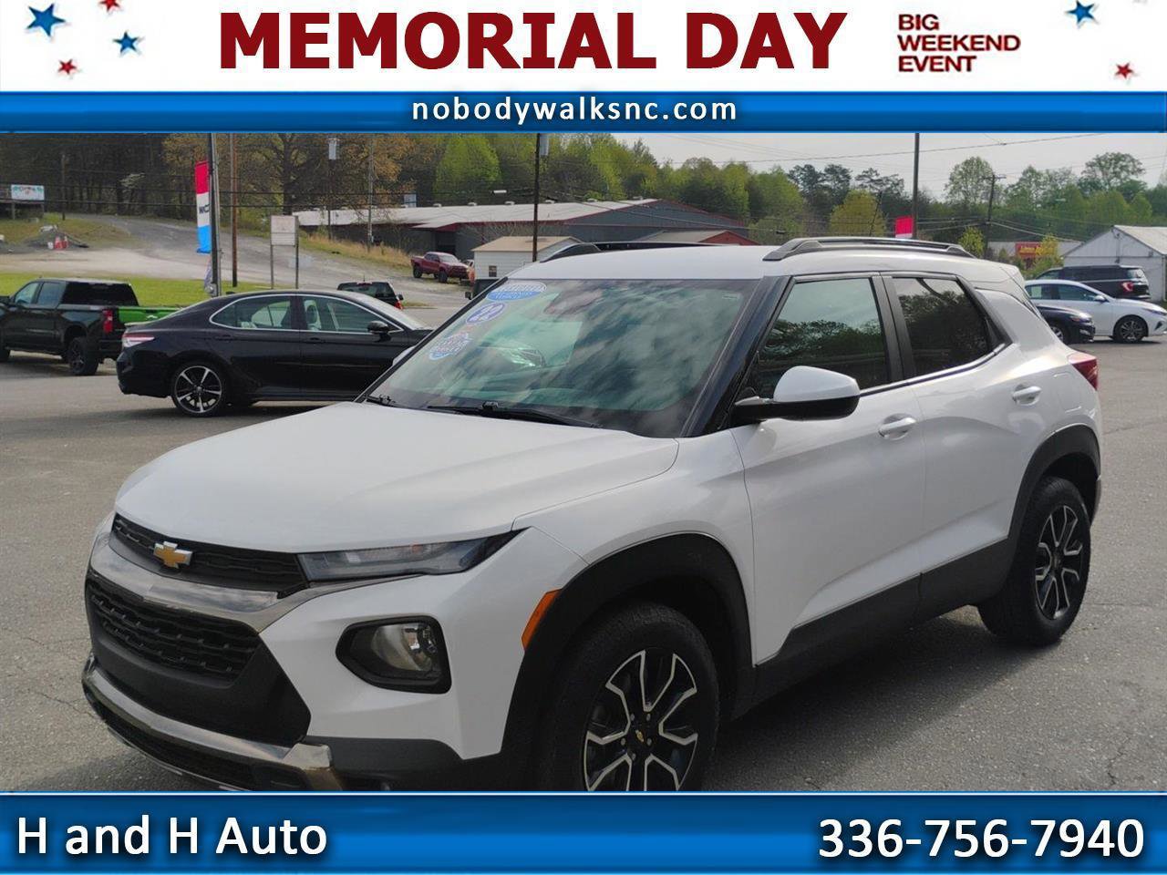 Used 2022 Chevrolet TrailBlazer ACTIV w/ Convenience Package FWD image 1