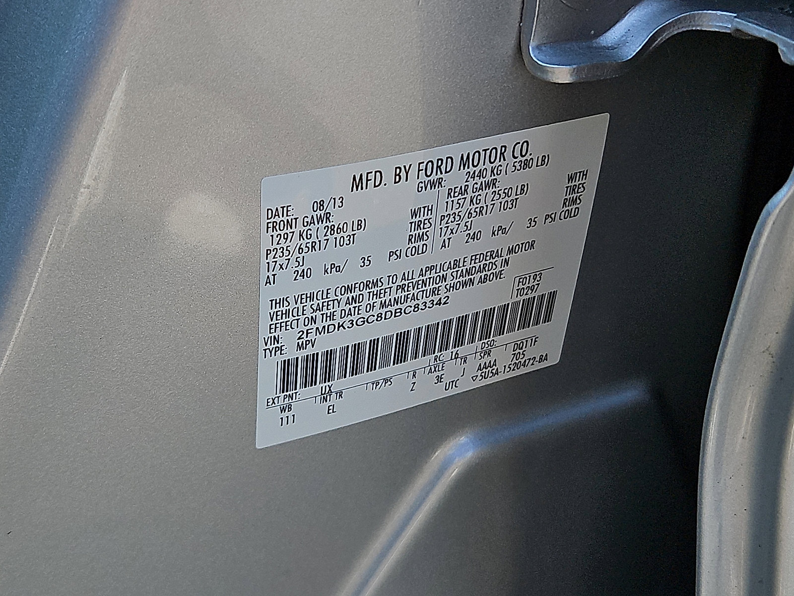 Used 2013 Ford Edge SE FWD image 26