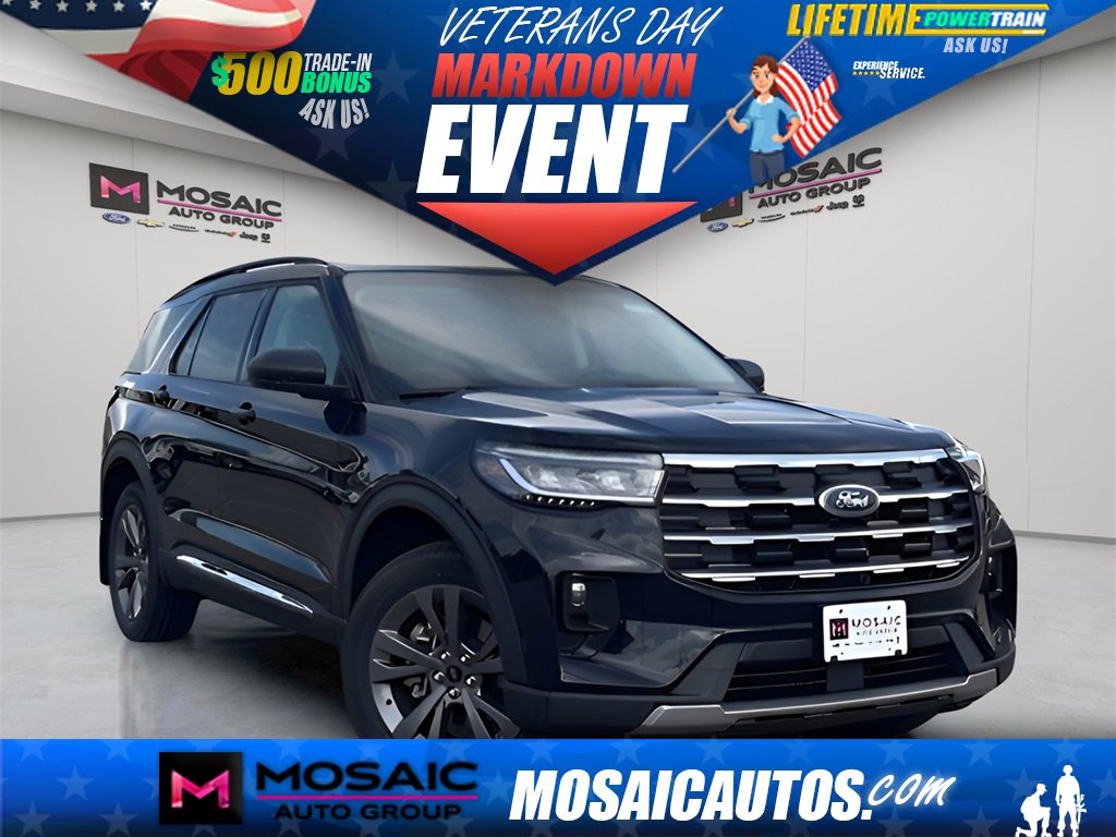 New 2025 Ford Explorer Active w/ Active Comfort Package