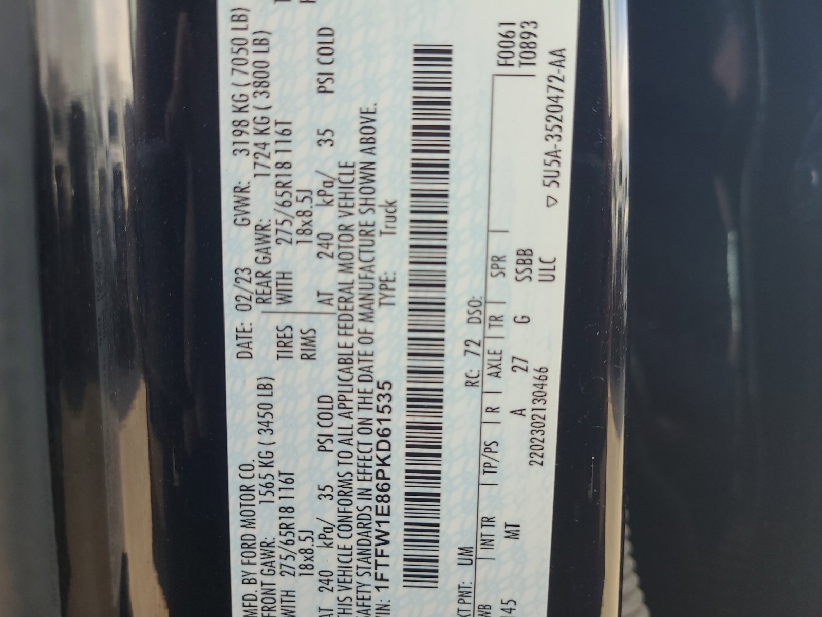 Used 2023 Ford F150 XLT image 34