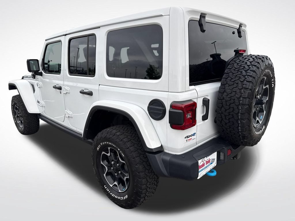 Used 2023 Jeep Wrangler Unlimited Rubicon 4xe w/ Steel Bumper Group AWD/4WD image 3