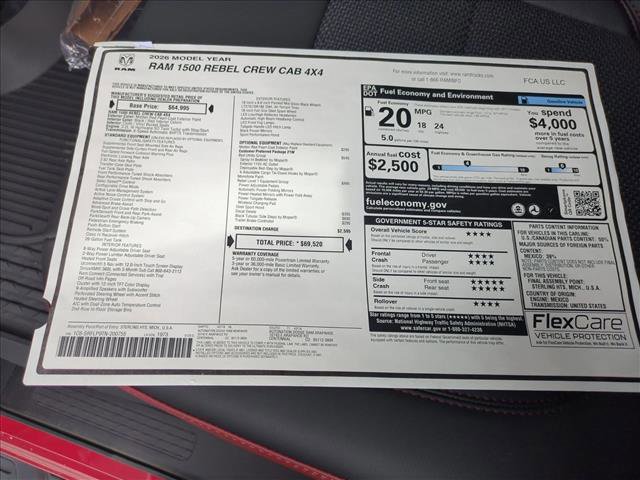 New 2026 RAM 1500 Rebel w/ Bed Utility Group image 18