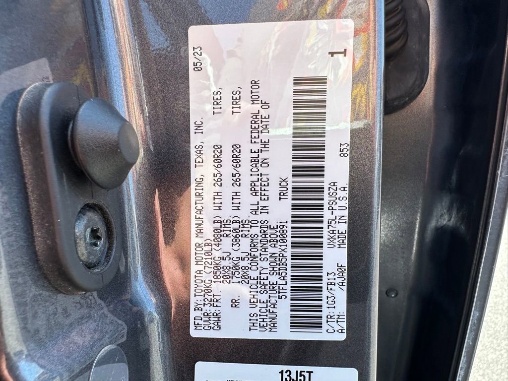 Used 2023 Toyota Tundra SR5 AWD/4WD image 33