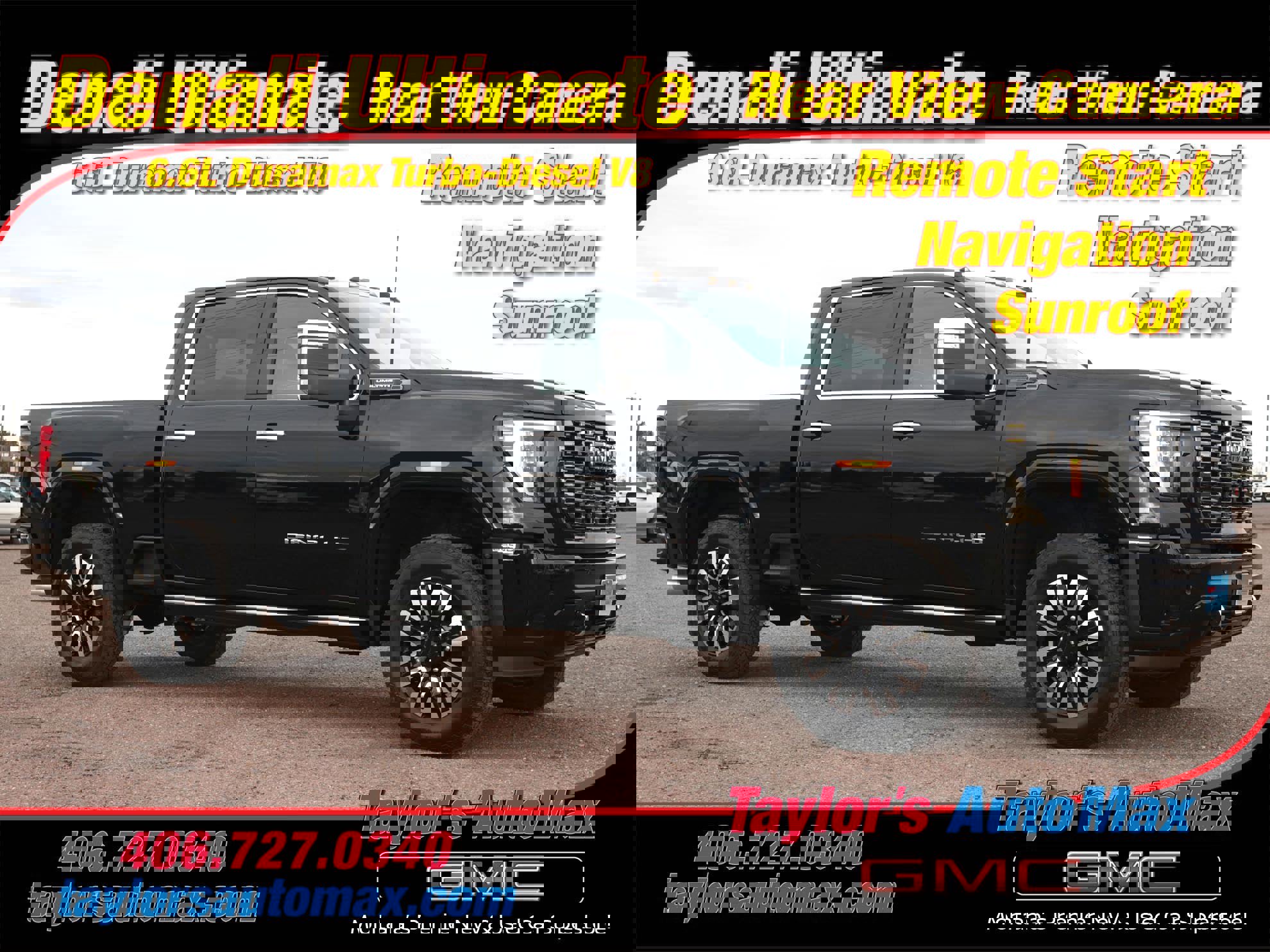 New 2026 GMC Sierra 2500 Denali Ultimate w/ LPO, Black Badging Package image 1