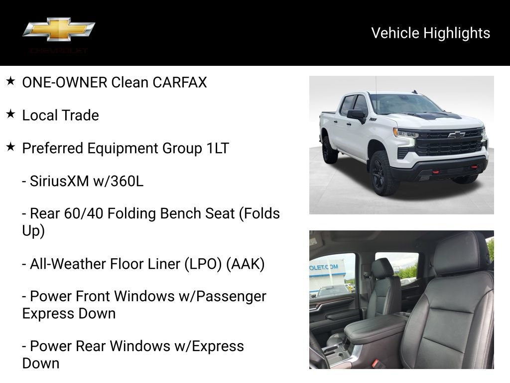 Certified 2024 Chevrolet Silverado 1500 LT Trail Boss w/ Protection Package AWD/4WD image 20