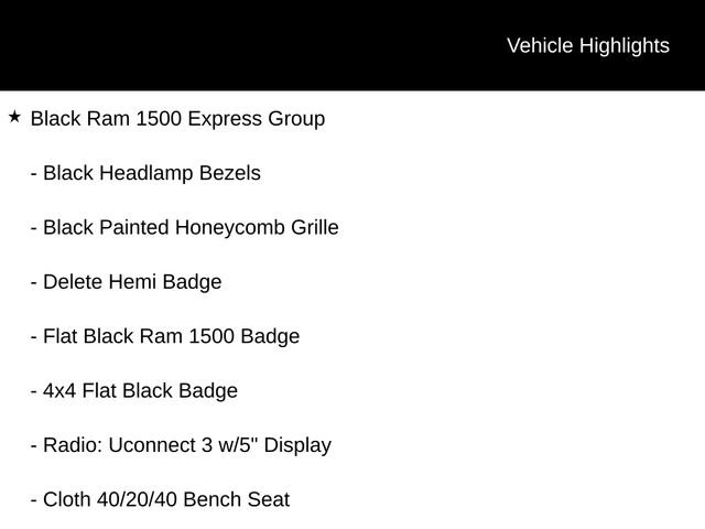 Used 2018 RAM 1500 Express w/ Black Ram 1500 Express Group image 34