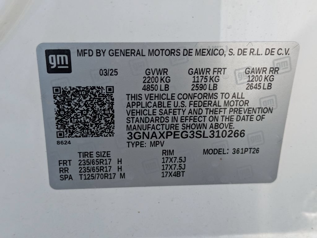 Used 2025 Chevrolet Equinox LT AWD/4WD image 35