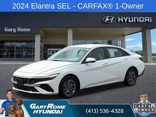 Certified 2024 Hyundai Elantra SEL