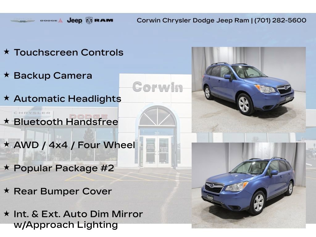 Used 2016 Subaru Forester 2.5i Premium w/ Popular Package #2 AWD/4WD image 8