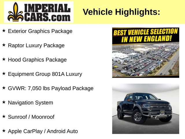 Used 2013 Ford F150 Raptor w/ Luxury Equipment Group AWD/4WD image 8