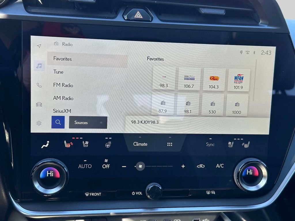 Certified 2023 Lexus RZ 450e Premium w/ Technology Package image 34