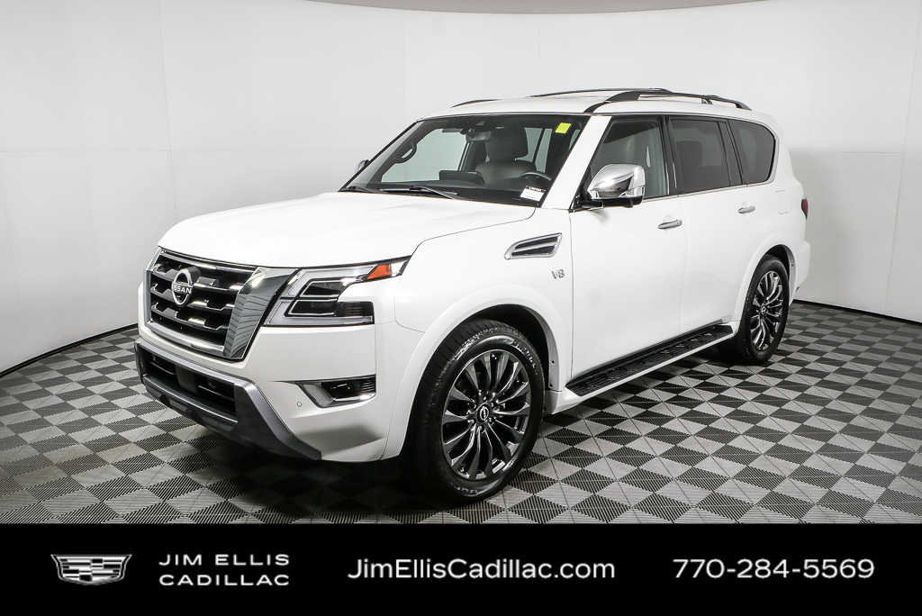 Used 2022 Nissan Armada Platinum w/ Captain's Chairs Package RWD image 27