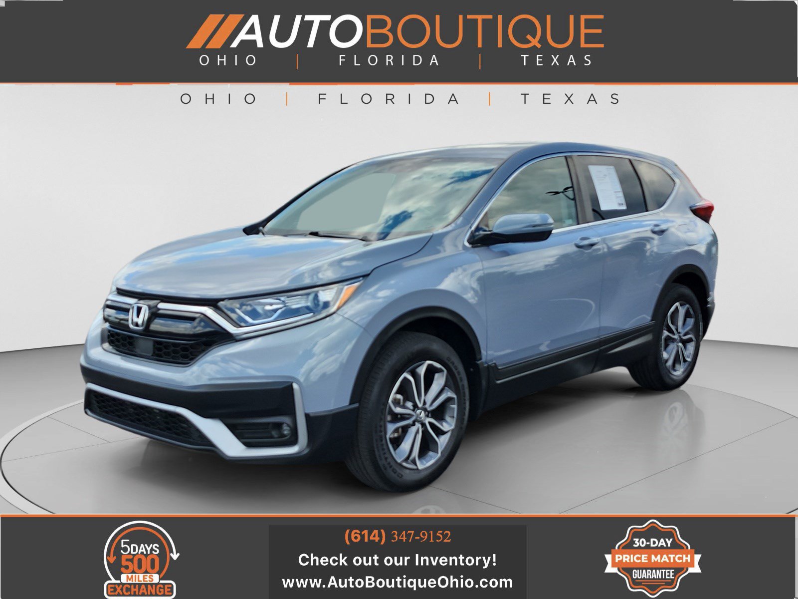 Used 2021 Honda CR-V EX-L image 1