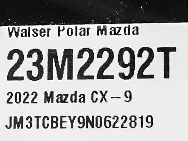 Used 2022 MAZDA CX-9 Signature AWD/4WD image 31