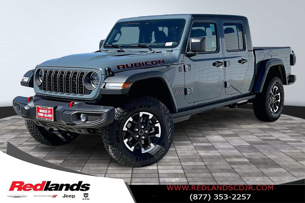 New 2026 Jeep Gladiator Rubicon w/ Steel Power Dome Hood Package