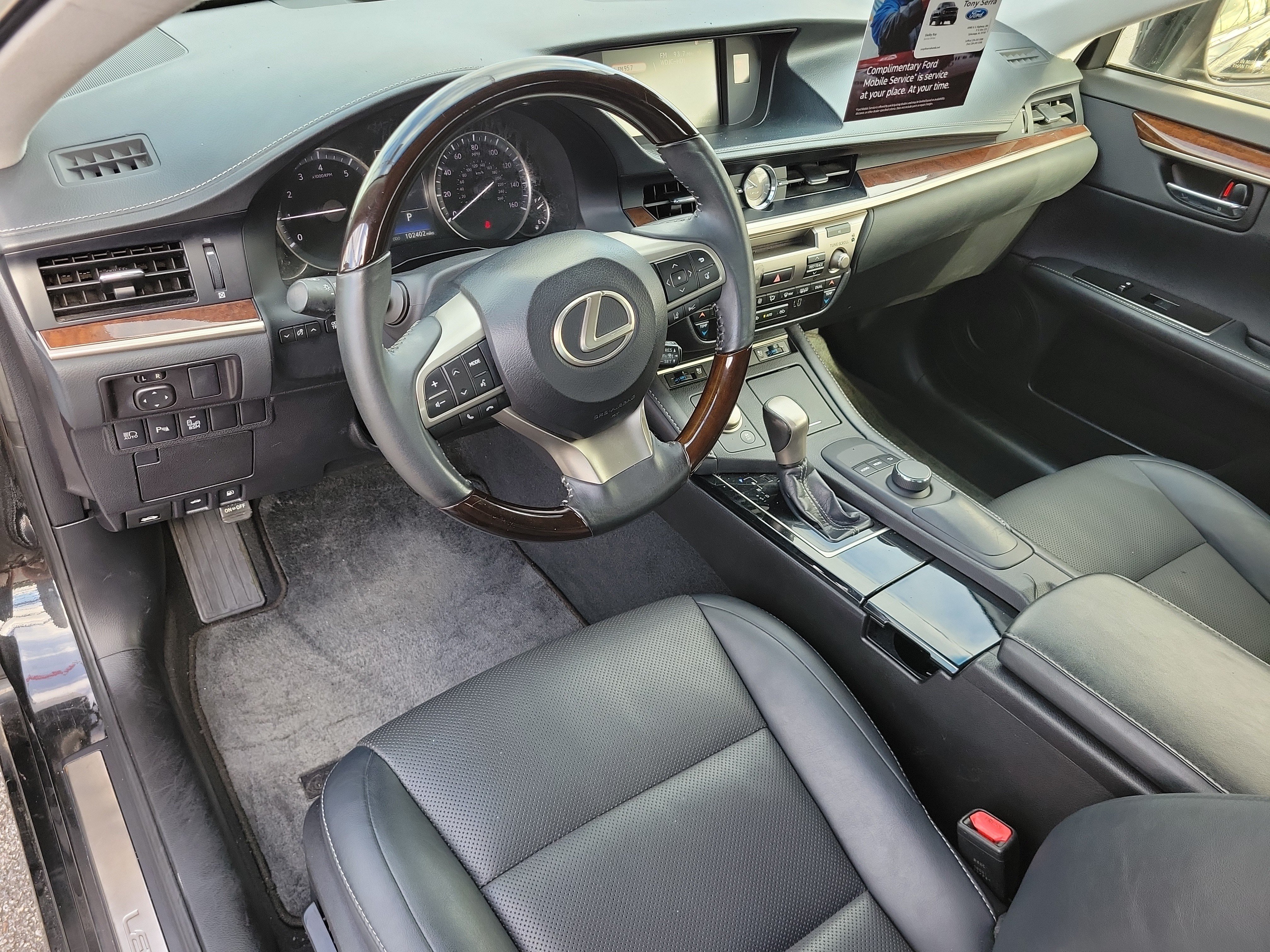 Used 2017 Lexus ES 350 w/ Premium Package FWD image 8