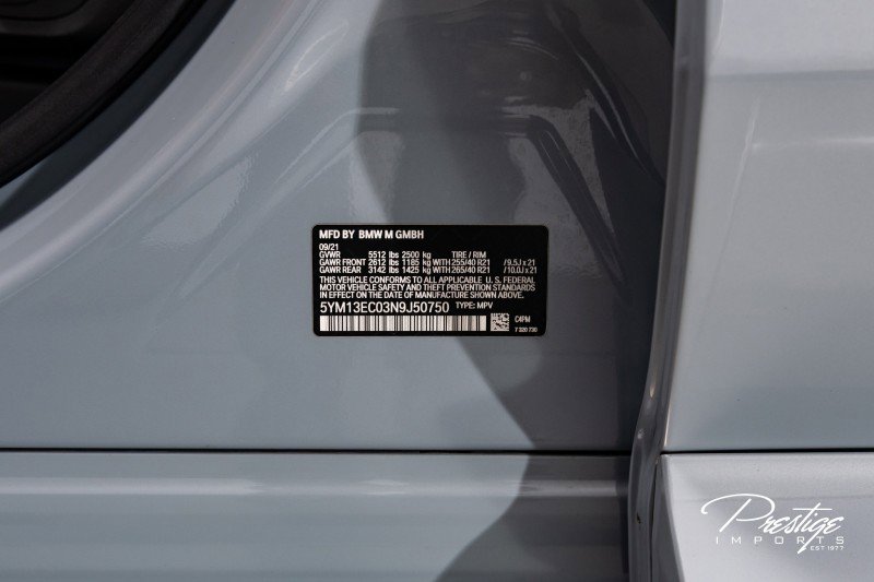 Used 2022 BMW X3 M Competition Package w/ Competition Package image 57