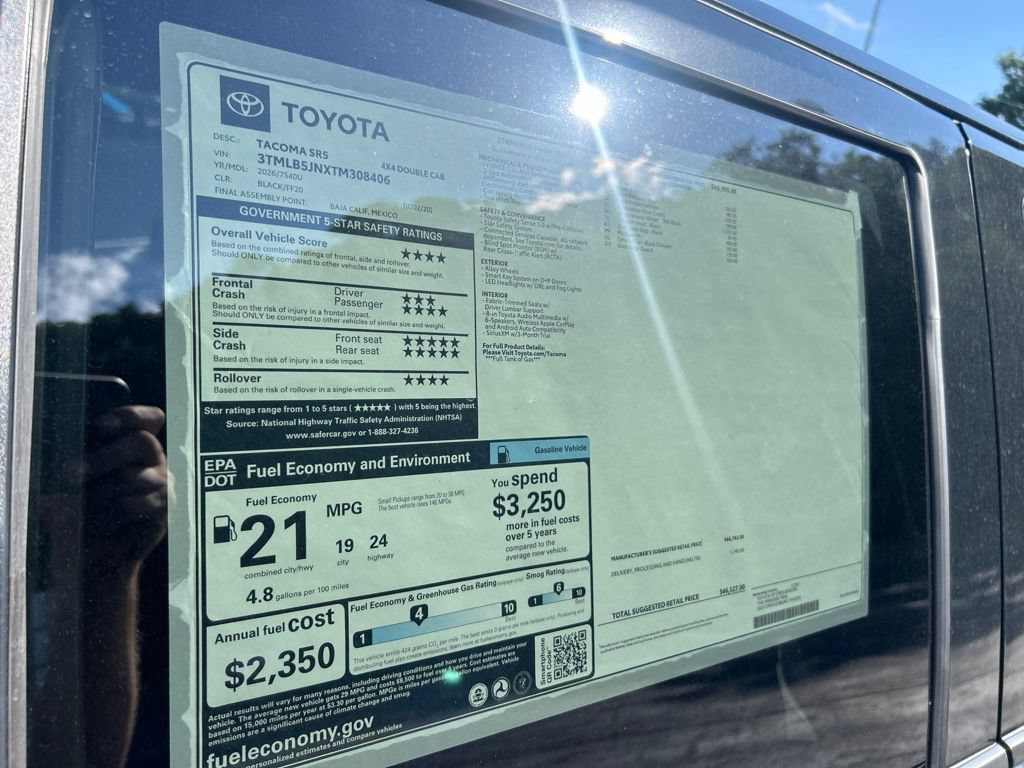 New 2026 Toyota Tacoma SR5 AWD/4WD image 30