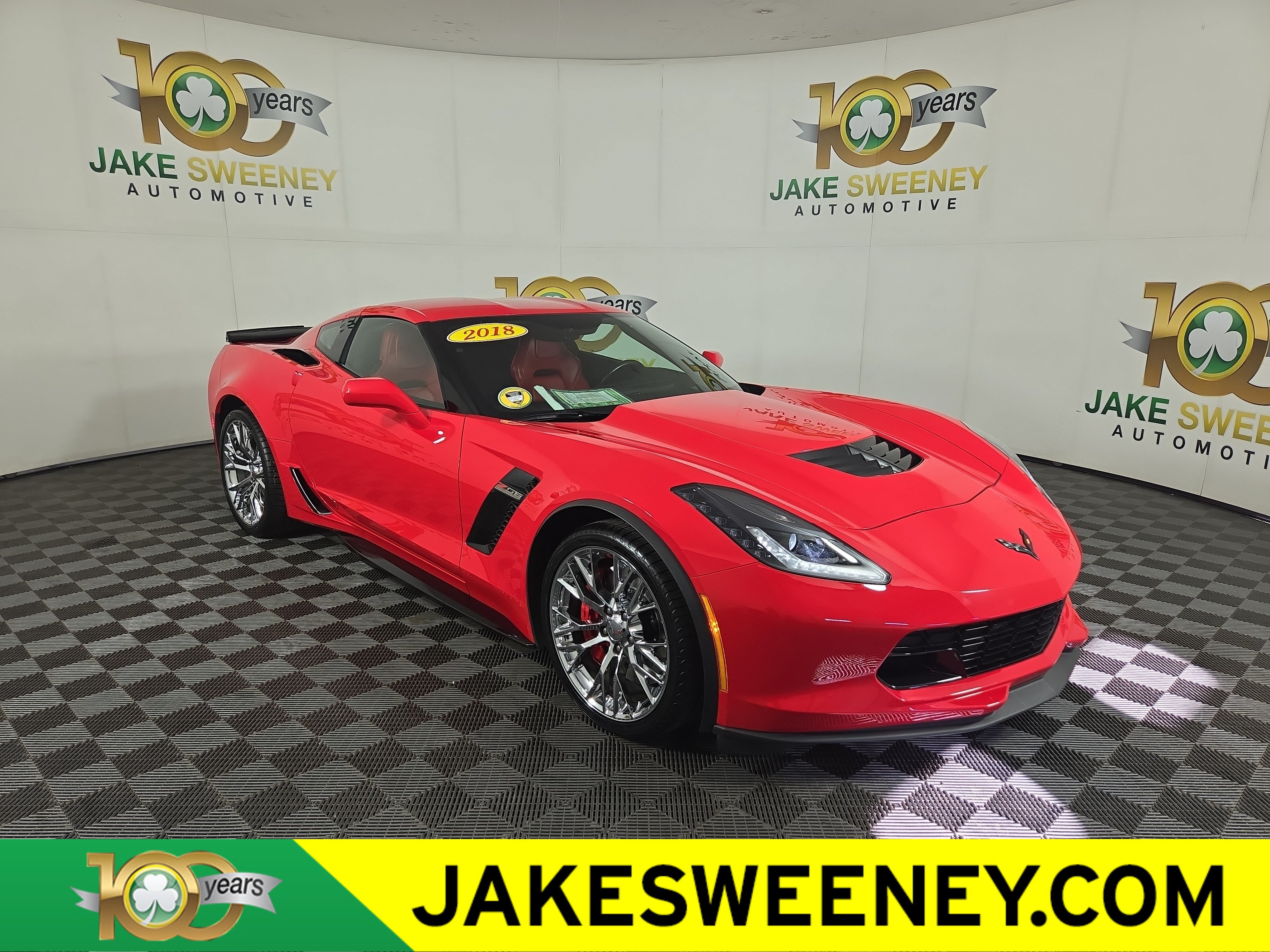 Certified 2018 Chevrolet Corvette Z06 w/ Battery Protection Package RWD image 1