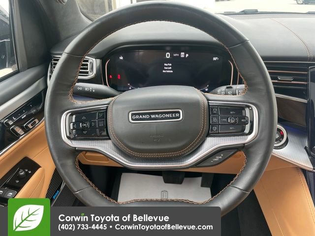 Used 2023 Jeep Grand Wagoneer L Series III w/ Rear Seat Video Group 1 image 14