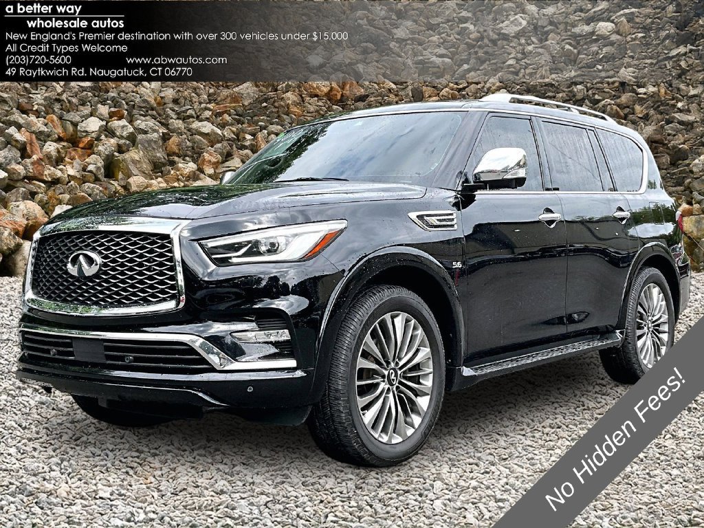 Used 2018 INFINITI QX80 4WD w/ Deluxe Technology Package image 1