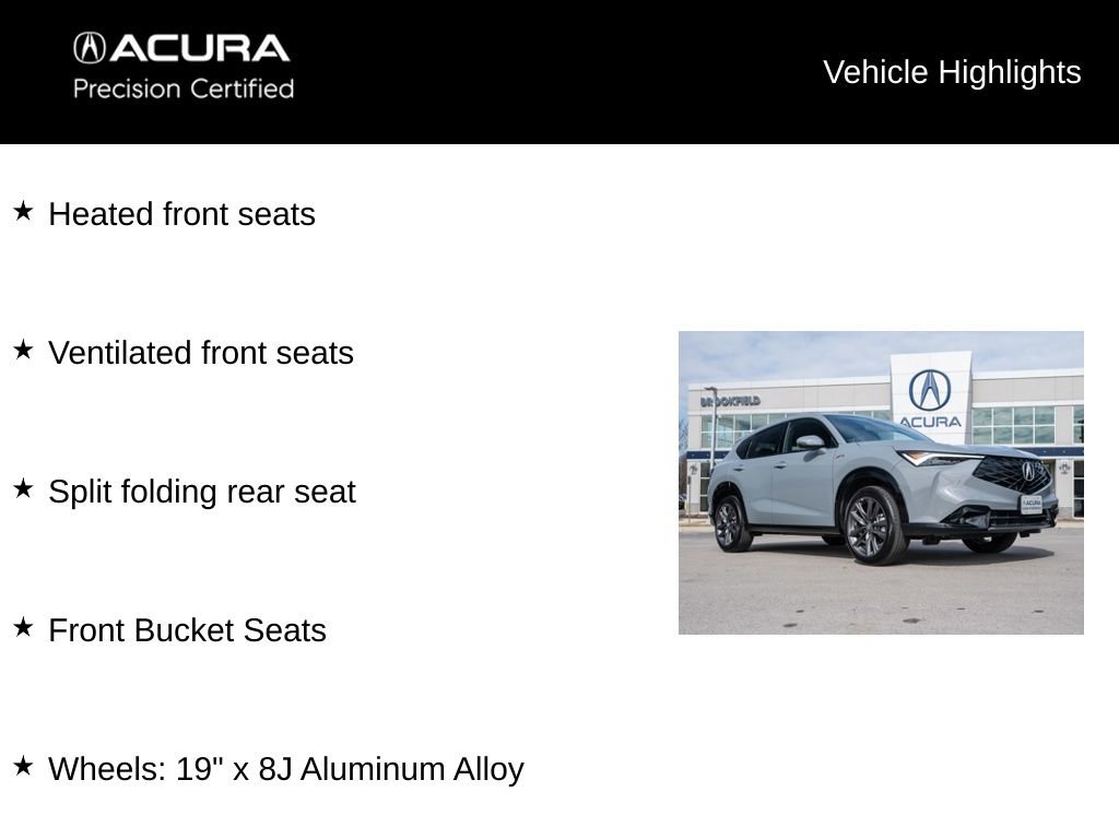 Certified 2025 Acura ADX A-Spec image 21