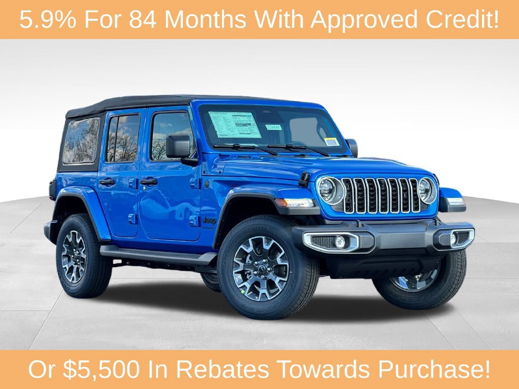 New 2026 Jeep Wrangler Unlimited Sahara