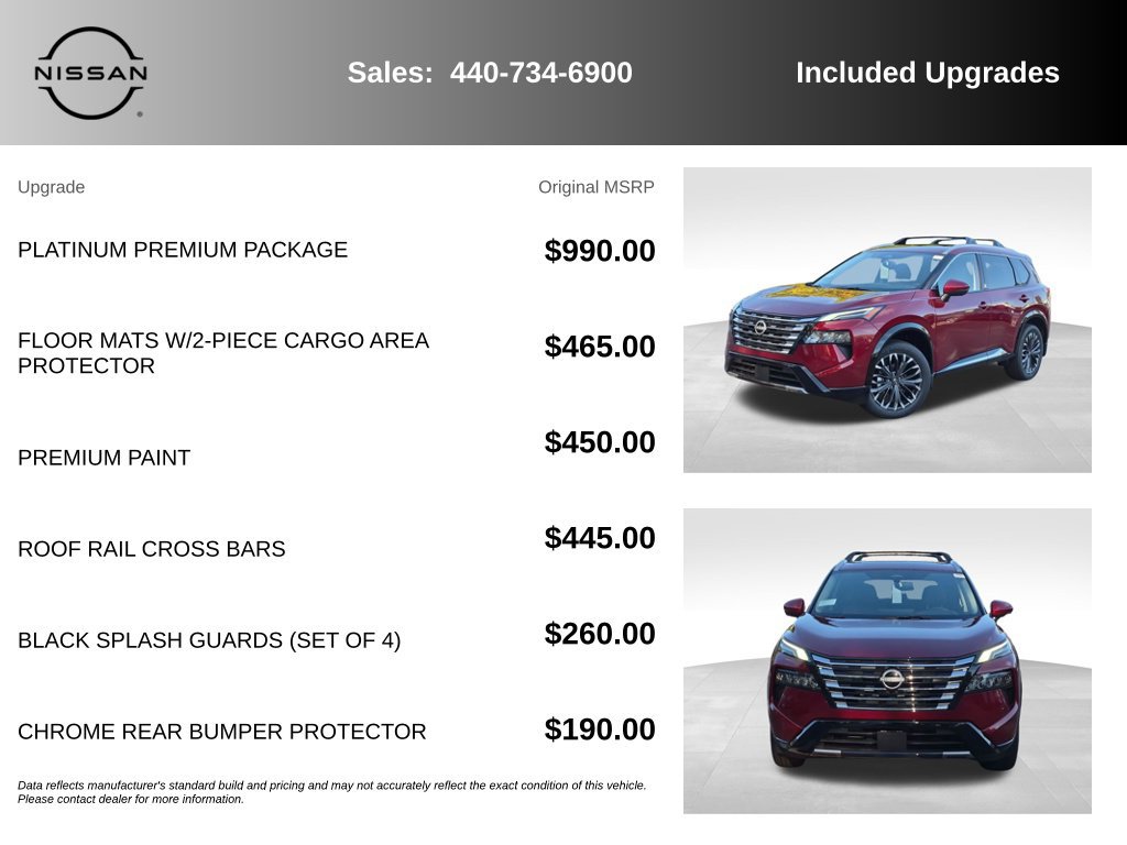 New 2026 Nissan Rogue Platinum w/ Platinum Premium Package AWD/4WD image 7