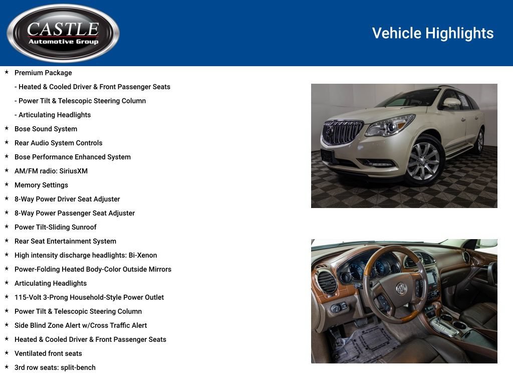 Used 2013 Buick Enclave Premium w/ Trailering Provision Package AWD/4WD image 8