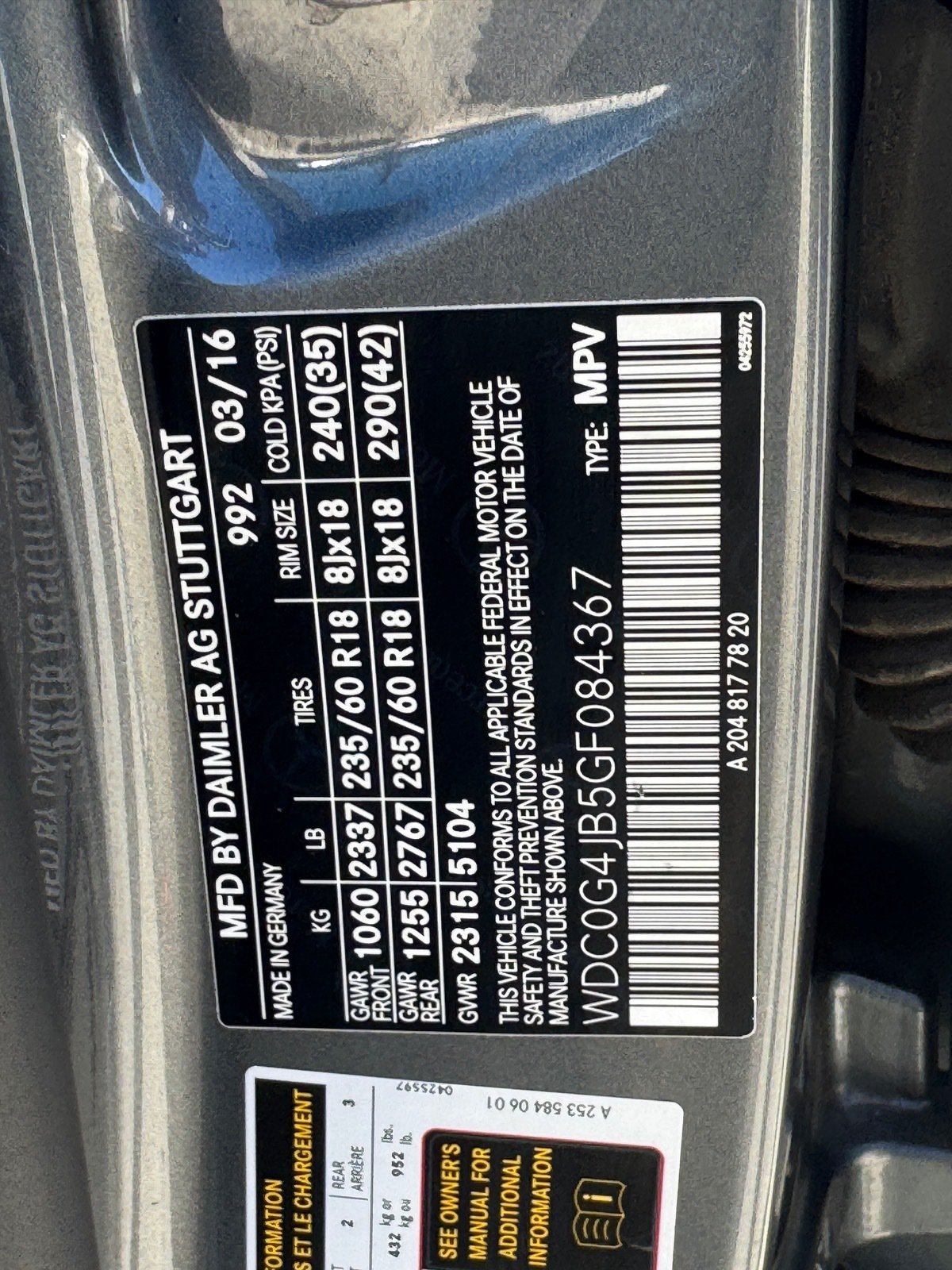 Used 2016 Mercedes-Benz GLC 300 image 9