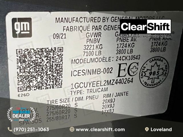 Used 2021 Chevrolet Silverado 1500 RST image 56