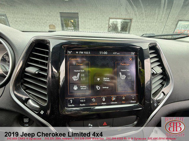 Used 2019 Jeep Cherokee Limited AWD/4WD image 35