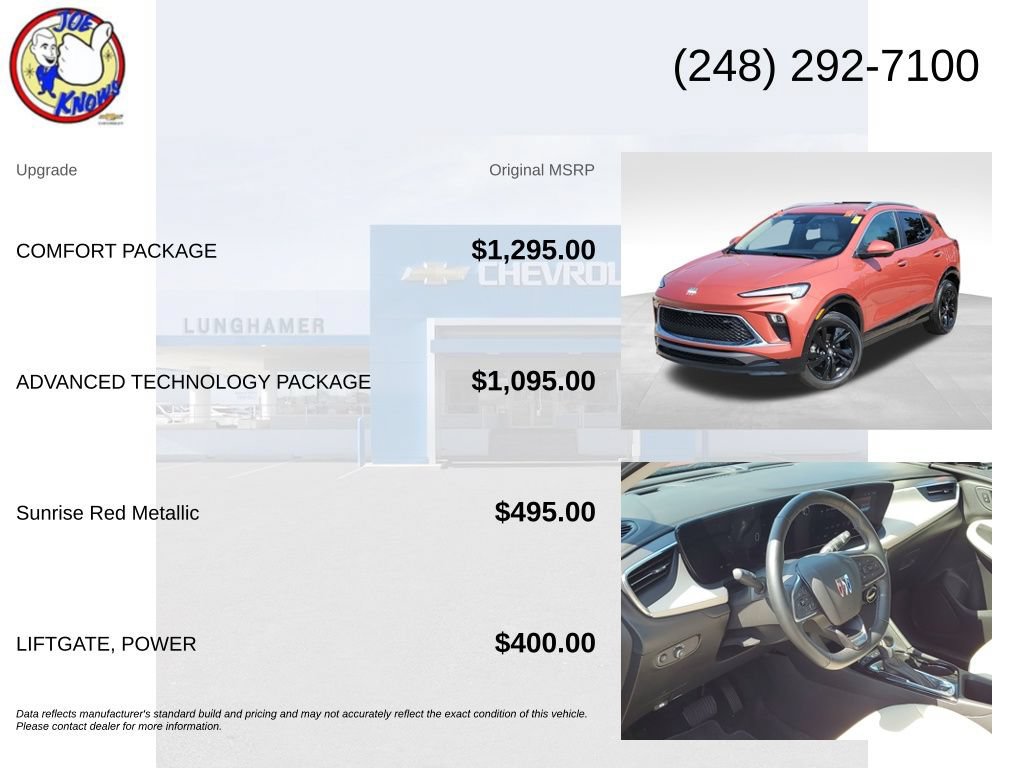 Certified 2024 Buick Encore GX Sport Touring w/ Comfort Package AWD/4WD image 5