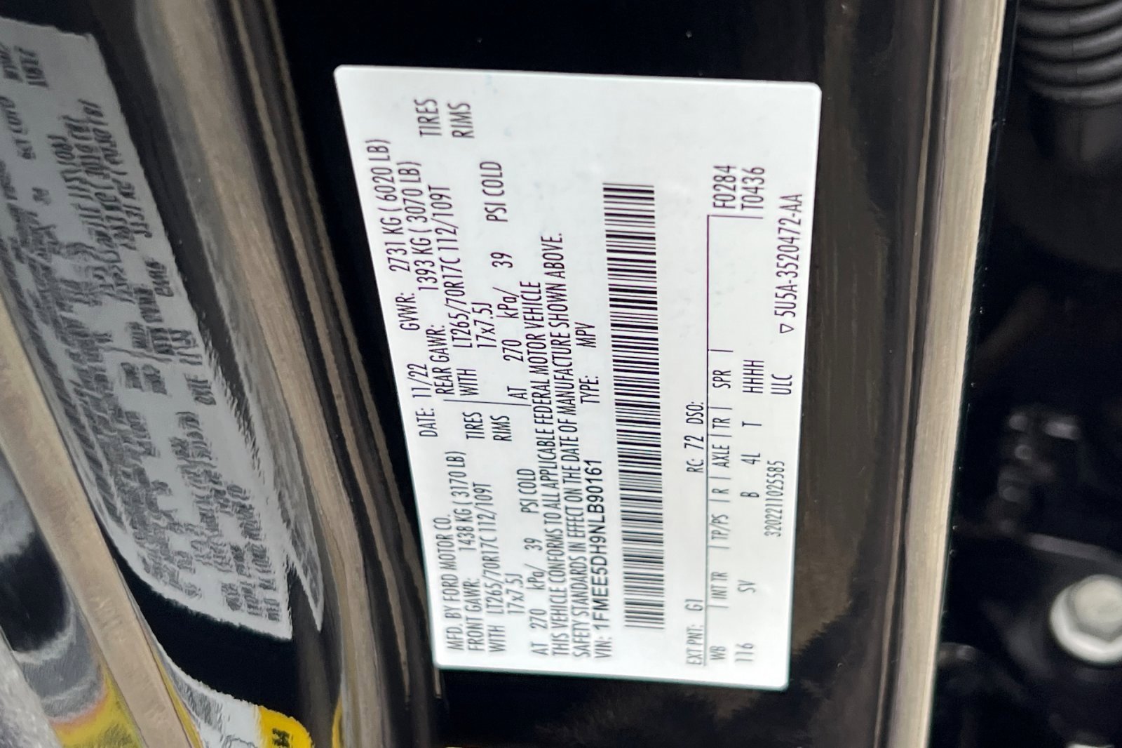 Certified 2022 Ford Bronco Black Diamond image 29