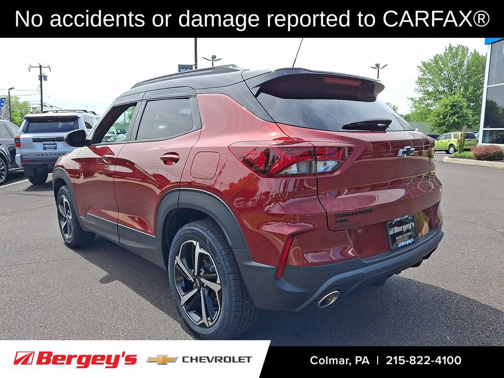 Certified 2022 Chevrolet TrailBlazer RS AWD/4WD image 2