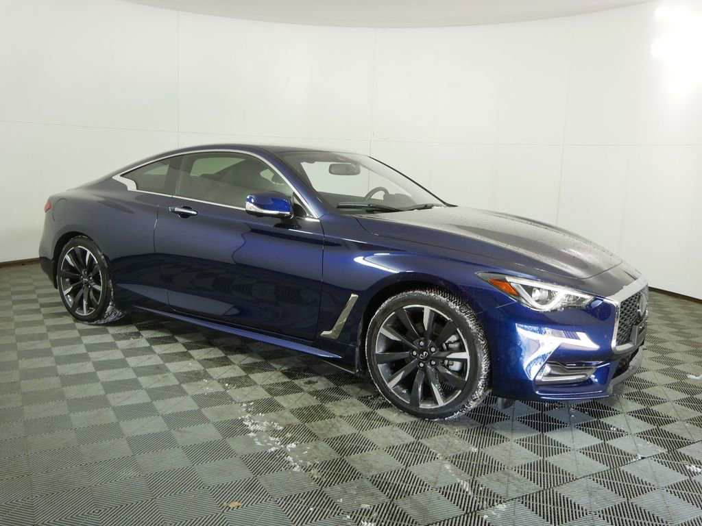 Used 2022 INFINITI Q60 3.0t Luxe w/ Essential Package image 1