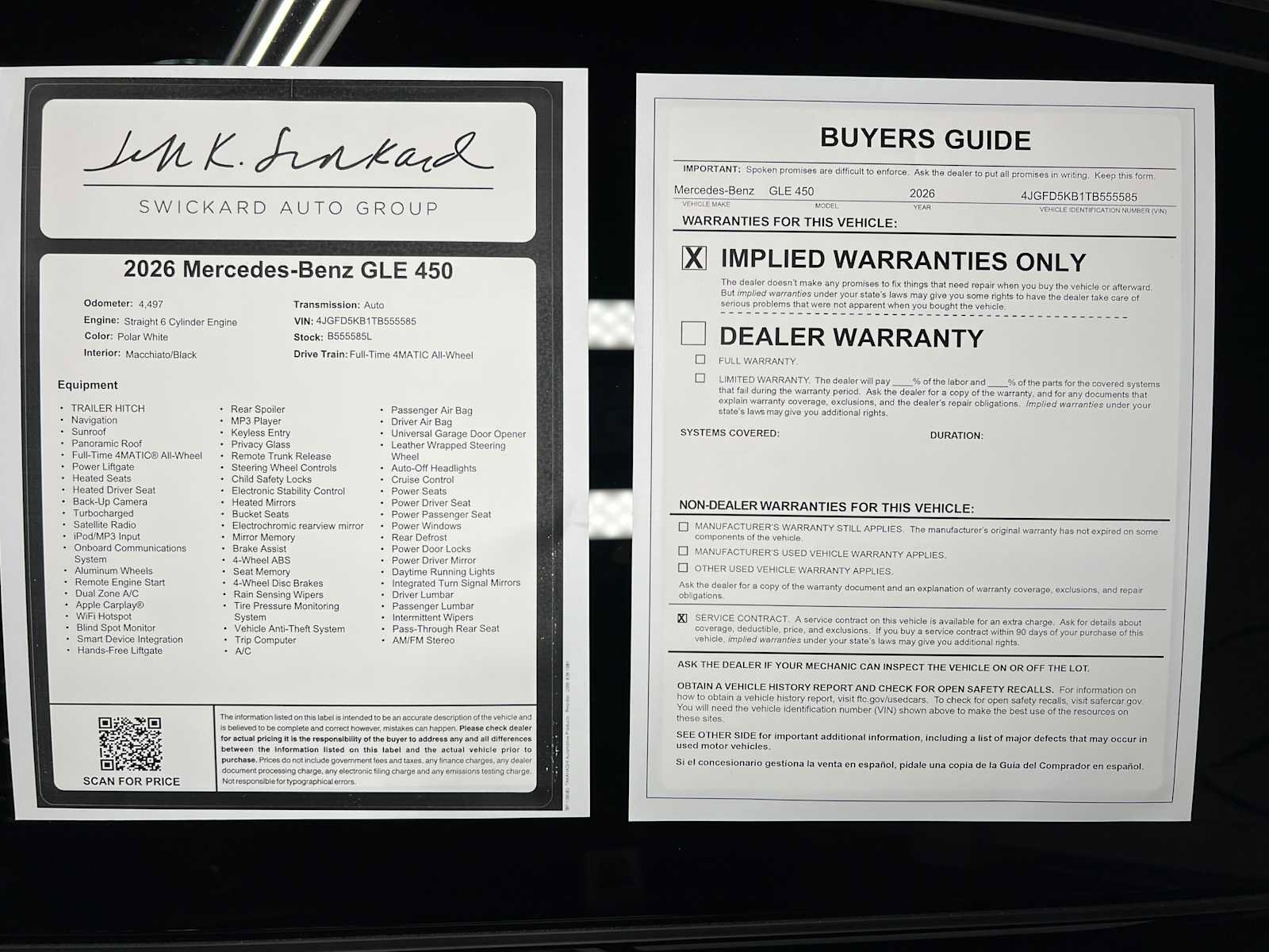 Certified 2026 Mercedes-Benz GLE 450 4MATIC Coupe image 46