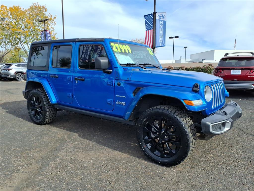 Used 2021 Jeep Wrangler Unlimited Sahara w/ Cold Weather Group image 3
