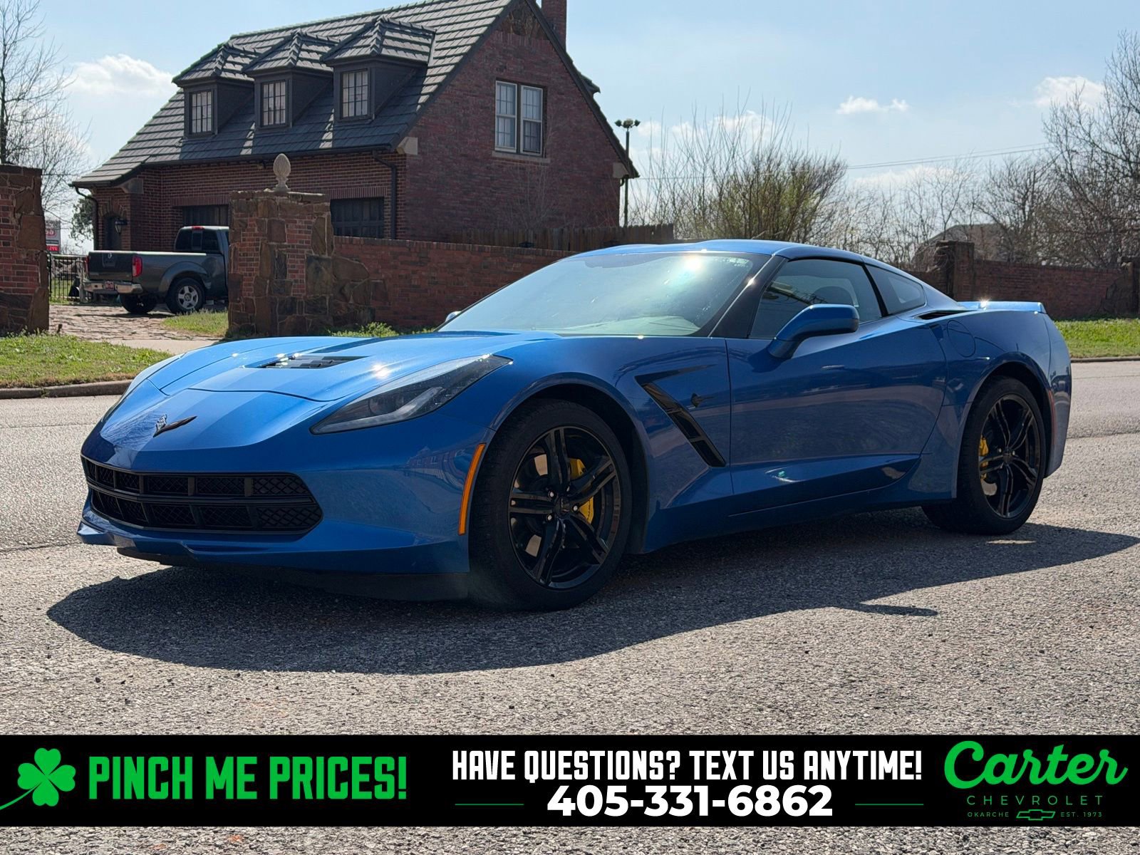 Used 2016 Chevrolet Corvette Stingray Coupe w/ Carbon Flash Badge Package image 6